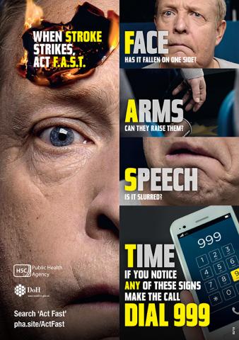 FAST Campaign Re Launched Call 999 If You See Any Single One Of The   Vuelio Version Poster 